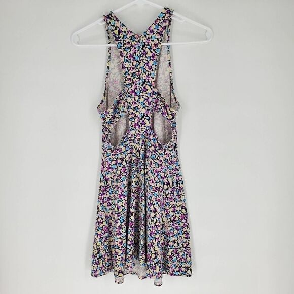 American Eagle racerback dress cutout back xs flor - Picture 2 of 3
